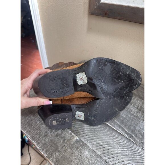 Women’s Twisted X Brown Leather Western Boots Size 7.5 B - Picture 5 of 7